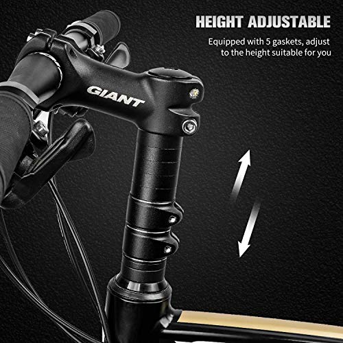 WESTGIRL Bike Fork Stem Extender Handlebar Riser, Aluminium Alloy Bicycle Neck Extender Head Up Adaptor for Mountain Bike, Road Bike, BMX (4 Colors) - Thumbnail 2