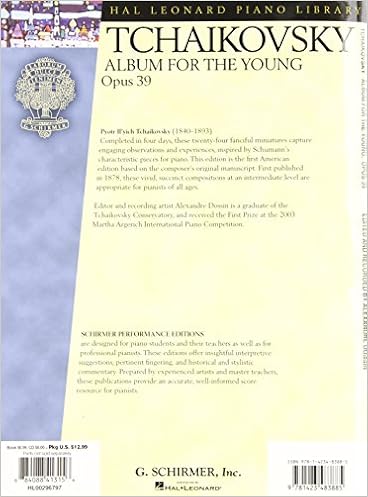 Album for the Young 24 Easy Pieces Op 39 Piano Solo