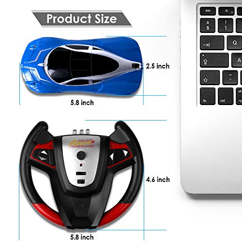 Remote Control Car, SHARKOOL 2019 Newest Wall Climbing Car Dual Mode 360° Rotating Stunt High Speed Rechargeable Race Toy Cars with Led Lights Best Gifts for All Adults & Kids, Blue