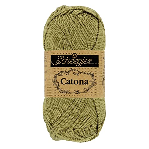 Scheepjes - Scheepjes Catona 395 Willow Yarn - 1x25g