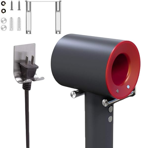 Amazon.com: Fancart Hair Dryer Holder for Dyson, Stainless Steel Wall