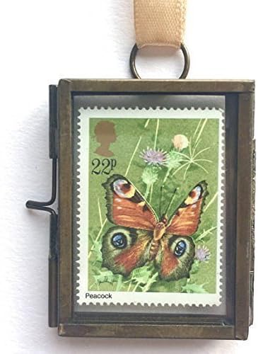 Butterfly Framed Postage Stamp Gift