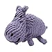 Jax and Bones Hank The Hippo Jumbo Good Karma Rope Toy, 12