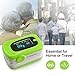 PUBMIND Pulse Oximeter Fingertip Oxygen Finger Monitor Blood Spo2 Saturation Levels Meter with Alarm and Plethysmograph