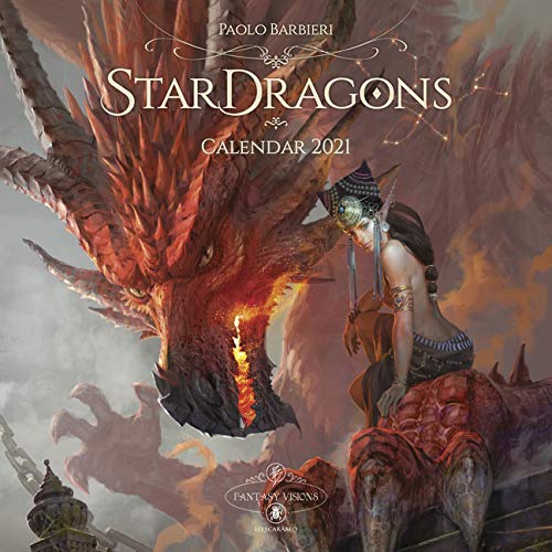 Paolo Barbieri Stardragons Calendar 2021 Barbieri Paolo 9780738766522 Amazon Com Books