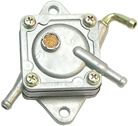 Mikuni Aluminum Serviceable Vacuum Fuel Pump, fits Many Engines. The Hose barbs are 1/4" O.D.