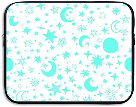 Creative Sun Moon And Stars Design Laptop Sleeve Case Protective Bag Briefcase Sleeve Bags Cover For 15 Inch Macbook /Ultrabook/Notebook/Laptop