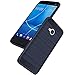 HTC U11 Life Case, Dretal Carbon Fiber Shock Resistant Brushed Texture Soft TPU Phone case Anti-fingerprint Flexible Full-body Protective Cover For HTC U11 Life (Navy)