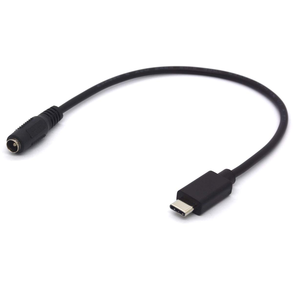 Tomost Type C to DC Cable Extension - USB C to 5.5 2.5mm Power Jack Charging Cord for Apple New Macbook (Type C Male To DC Female)