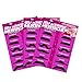Allures & Illusions Fake Mustaches on Purple Card