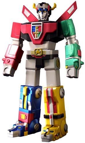Toynami 2009 SDCC San Diego Comic-Con Exclusive Voltron Defender of the Universe Figure Voltron Lion (Vinyl Metallic Paint Edition)