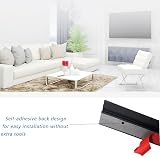 Zayejod 2M Black Self-Adhesive PVC Floor Doorway Threshold Strip 30mm x 4mm view 8