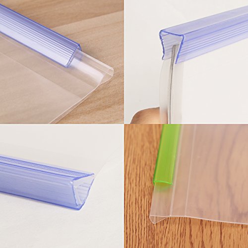 TRUETREND Heavyweight Plastic Report Cover | Standard Sliding Bar Translucent Design – Project File, Resume and Presentation Protector – Perfect for School and Office + Bulk Pack of 5 in 5 colors - Thumbnail 2