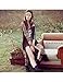 OURS Ethnic Floral Retro Fringe Tassel Long Chiffon Cardigan Blouse Shirt Cover Up (XXL)