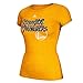 Golden State Warriors Women's Gold Playoff Slogan Strength In Numbers T-shirt