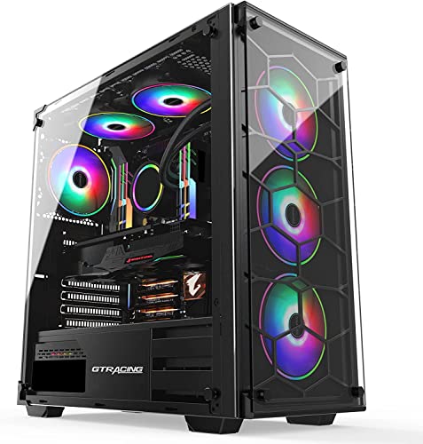 Mua GTRACING ATX PC Case Mid-Tower, Computer Gaming Case with Tempered ...