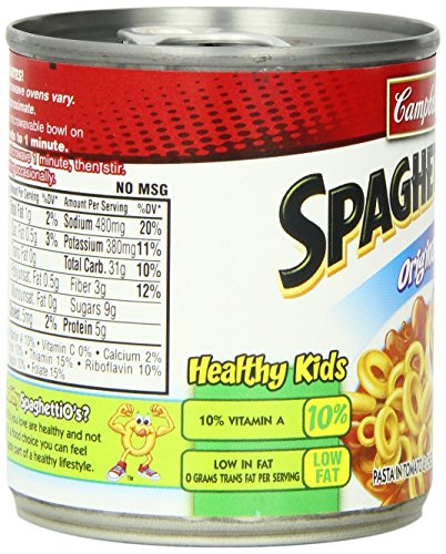 5 Campbells+SpaghettiOs+Canned+Pasta+Original+7+5