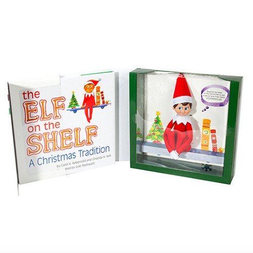 Elf on the Shelf:A Christmas Tradition (blue-eyed boy scout elf)