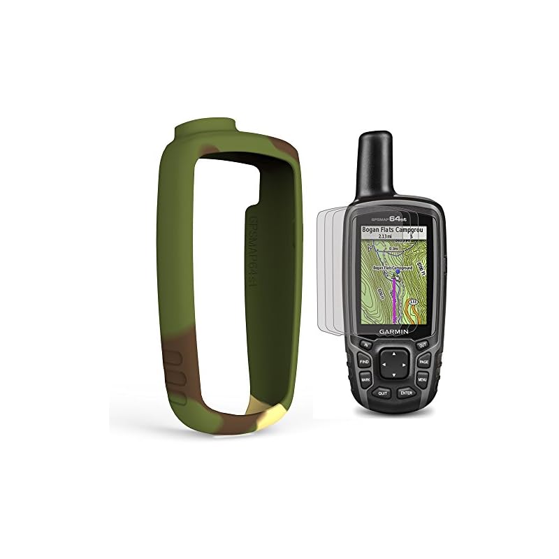 TUSITA Case with Screen Protector for Garmin GPSMAP 62 62s 62st 62sc