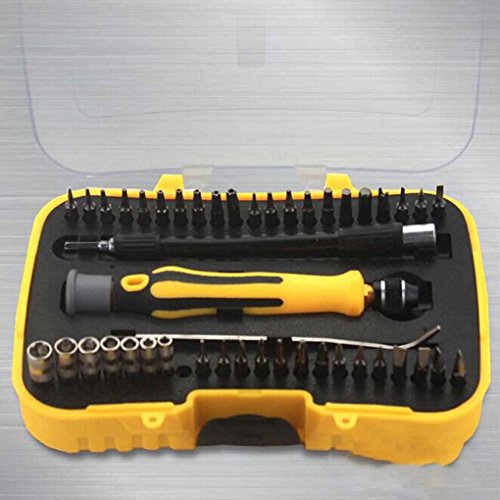 Byubox 45 IN 1 Reparatur-Werkzeug-Kit Drehbare Magnetic Precision Kleinen Schraubendreher-Satz Handy Laptop Reparieren… – Bild 3