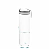 Ion8 600ml Lightweight Stainless Steel Water Bottle Purple Non-Insulated view 9