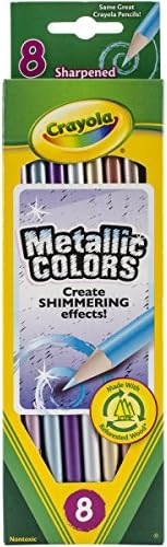 Crayola Metallic Fx Colored Pencils 8 Pencils