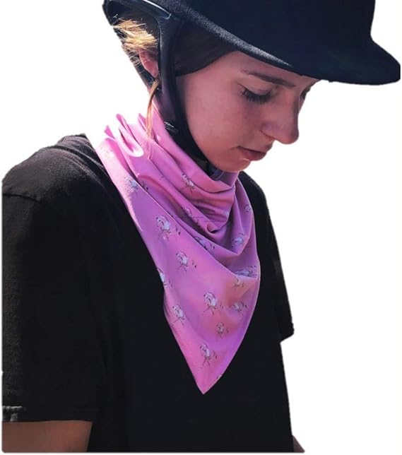 UPF 50+ V Neck Gaiter for Women and Girls, Best Neck and Chest Sun