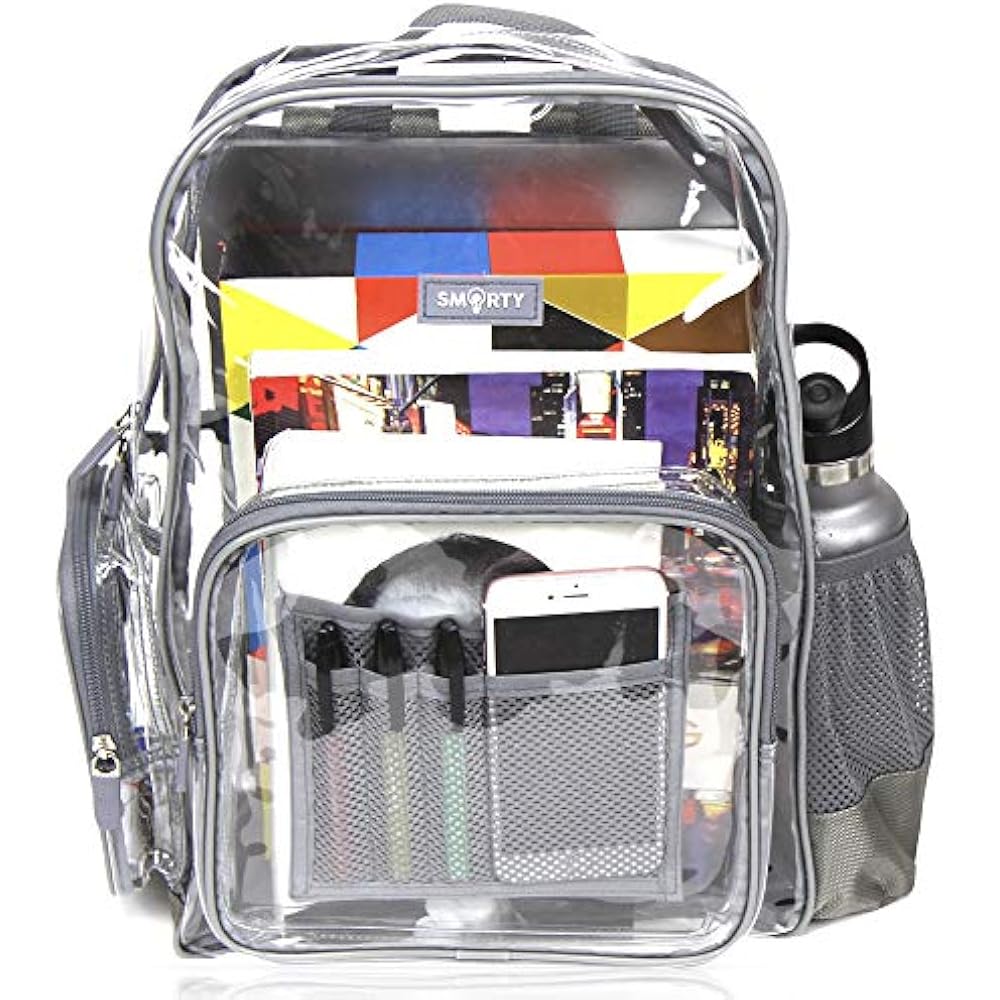 clear book bags for school