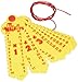 Learning Wrap-ups Multiplication Wrap-up Keys, Straw Yellow/Yellow, Model:WU-K103