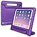 iPad Mini 3 2 1 kids case, COOPER DYNAMO Rugged Heavy Duty Children’s Boys Girls Tough Rubber Drop Proof Protective Carry Case Cover + Handle, Stand & Screen Protector for Apple iPad Mini Purple