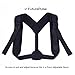 FuturePulse Unisex Posture Corrector |Effective and Comfortable Front Adjustable Neck and Clavicle Support Brace for Upper Back Pain Relief for Men and Women + Resistance Band