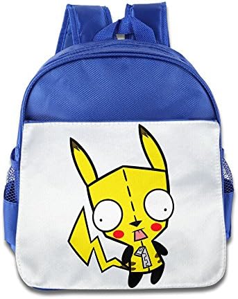 HYRONE Invader Zim Gir Cartoon Boys And Girls School Bag For 1-6 Years Old RoyalBlue