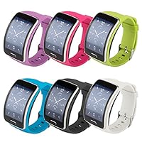 PHERSION Samsung Galaxy Gear R750 Bands Replacement Wristbands Accessory Strap for Samsung Galaxy Gear S R750 W/T Smart Watch (Without Tracker)