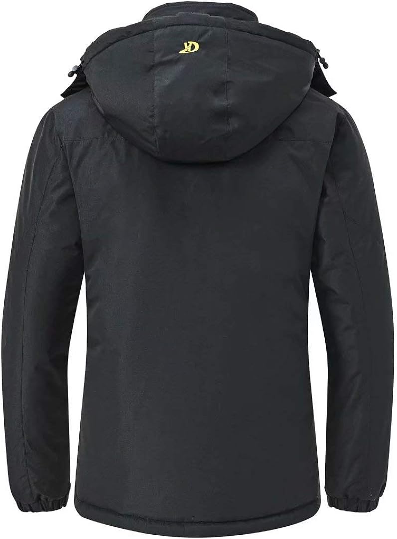 Pdbokew Women's Skiing Snowboarding Jackets Fleece Hood Mountain Snow Coat: Clothing