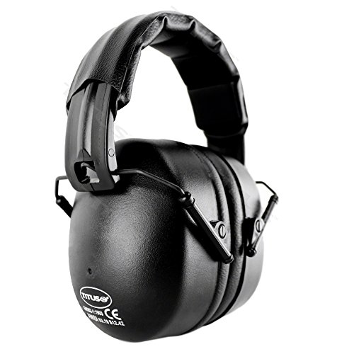 Titus Onyx 37 NRR - Quality Hearing Protection EarMuff (Standard, Black)