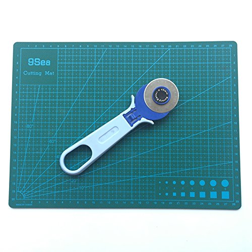 Just_for you - High Grade Cutting Mat set Quilting Patchwork Tools, Mat and round knife rotary cutter in a set.