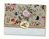 Carol's Rose Garden Classic Butterfly Portfolio Blank 10 Card Set