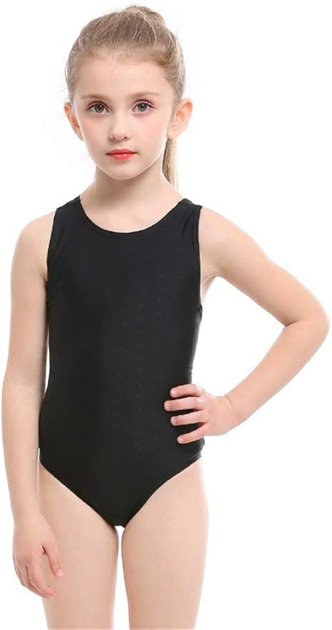 Amazon Co Jp 子供用水着 子供ノースリーブスポーツトレーニング水着ビーチ水着プリンセスダンス体操レオタードボディスーツ女の子ワンピース水着 女の子の水着 Color Navy Blue Size 3xs ホーム キッチン