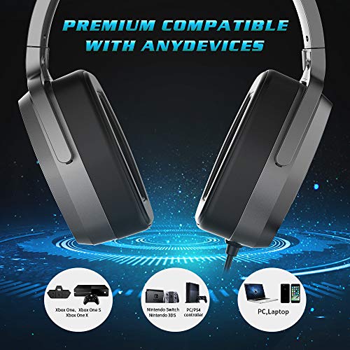 2 XIBERIA+Over+Ear+Headphones+Uni+Directional+Microphone