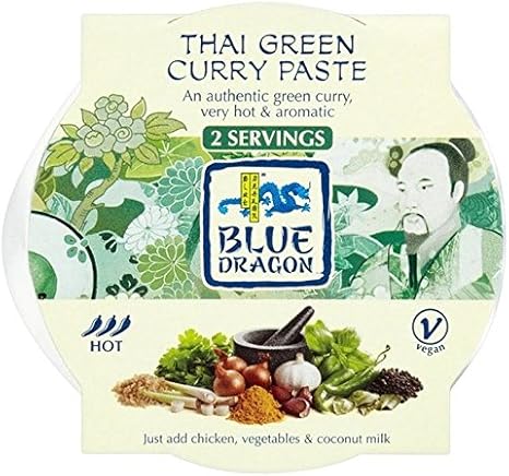 Blue Dragon Thai Green Curry Paste Pot 50g - Pack of 6: Amazon.co.uk