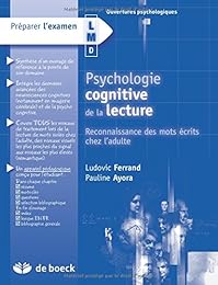 Psychologie cognitive de la lecture