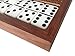 Alex Cramer 'Cabin Club' Classic Domino Set with Black Walnut Case - Premium Quality 28 Indestructible Double Six Dominoes (Double 6 Dominos Set)