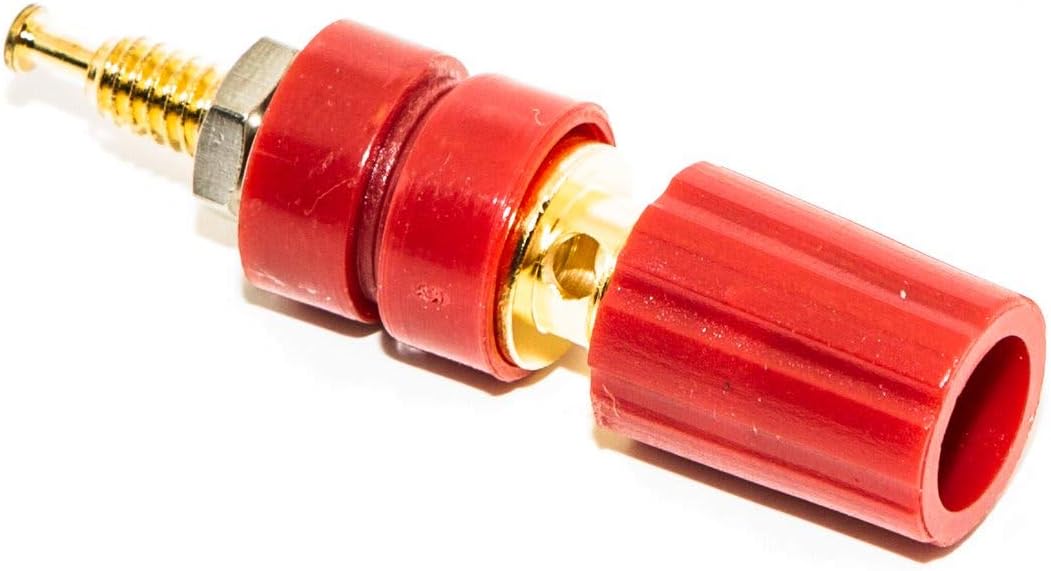 MUELLER ELECTRIC BU-P3770-2 BINDING POST, JACK, 15A, RED (1 piece)