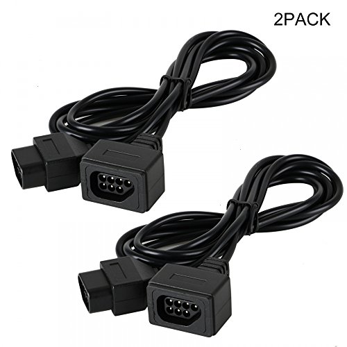 Mosuch Nintendo NES Extension Cables 2 Pack 6 Feet Mosuch Nintendo NES Extension Cables 2 Pack 6 Feet