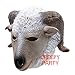 CreepyParty Deluxe Novelty Halloween Costume Party Latex Animal Head Mask Goat White