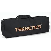 Teknetics T2 Carry Bag, Black/Green &ndash; Durable, Rugged Double-Stitched Nylon Construction, Protects Your Bounty Hunter Metal Detector, Includes Zip-Pocket for Accessories