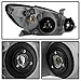 ACANII - For 2002 2003 2004 Toyota Camry Headlights Headlamps Replacement Lamp Driver + Passenger Side