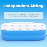 GALAXYER Inflatable Paddling Pool 3 Rings Large Family Rectangular 290x163x50 view 7
