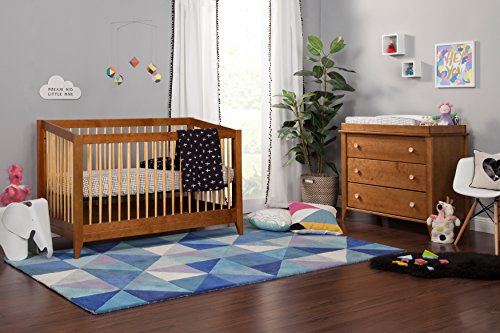 Babyletto Sprout 4-in-1 Convertible Crib, Chestnut/Natural