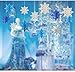 Winter Wonderland Snowflakes Party Decorations 3D Card Hanging Paper Centerpieces for/Birthday/Christmastree/New Year/Baby Shower/Wedding Party/Shopwindow Supplies (Mirror Silver)